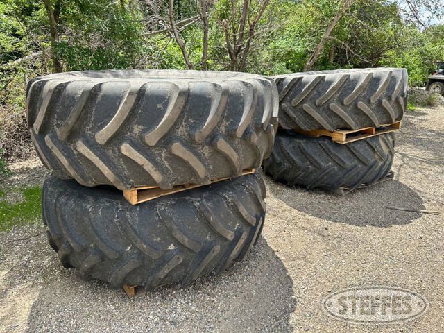 (4) 650/65R38 tires